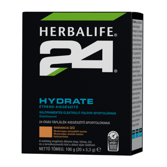 H24 Hydrate -narancs- tasak 20 DB